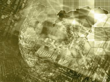 elektronik cihaz, harita ve basamak bilgisayar arka plan