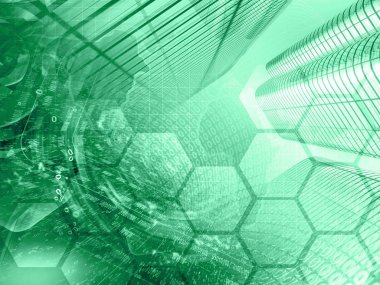 Basamak, haritalar ve Binalar - soyut bilgisayar arka plan