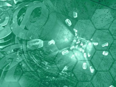 İş arka planda Yeşiller posta işaretleri ve basamaklı