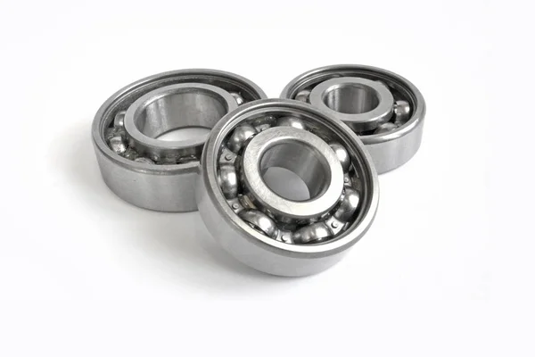 Three bearings on the white background — Stock Photo, Image