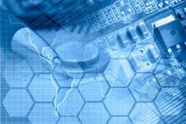 Harita, elektronik cihaz ve kalem ile iş geçmişi