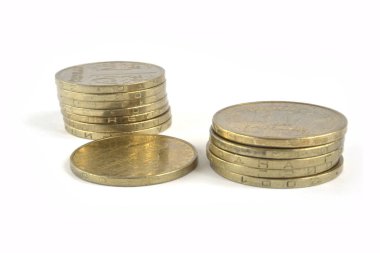 Finansal arka plan beyaz para ile