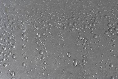 Islak damla Grey - soyut arka plan.