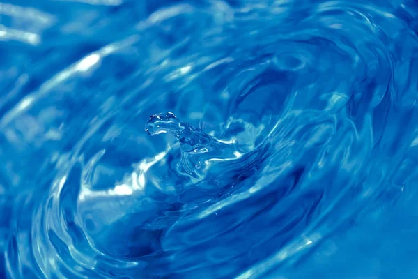 Water Surface Drop Abstract Background — Stock Photo, Image