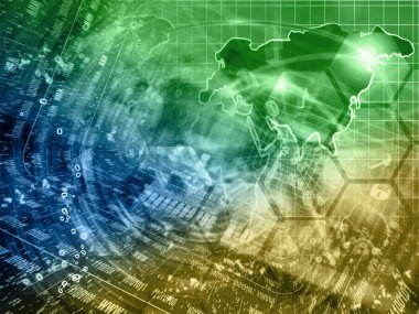 Arka dijital plan - basamak ve harita