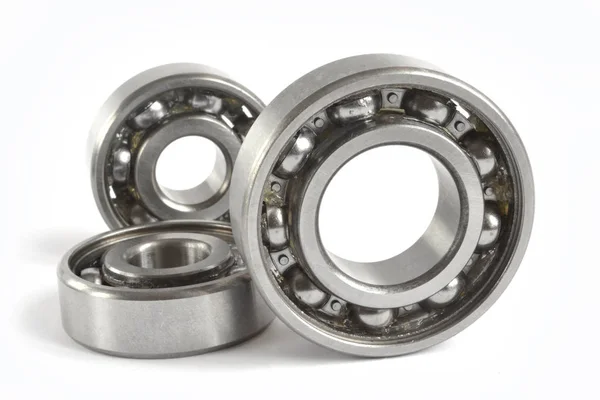 Three bearings on the white background — Stock Photo, Image