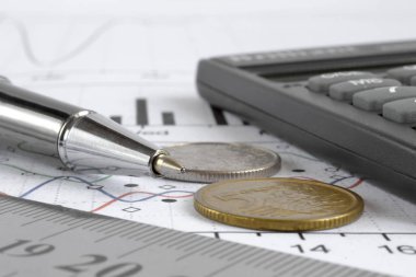 grafik ve madeni paralar