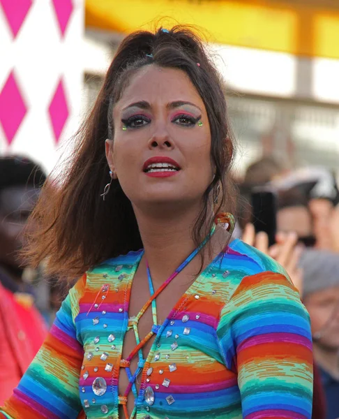 Parade Carnaval di Loule, Portugal 2017 — Stok Foto