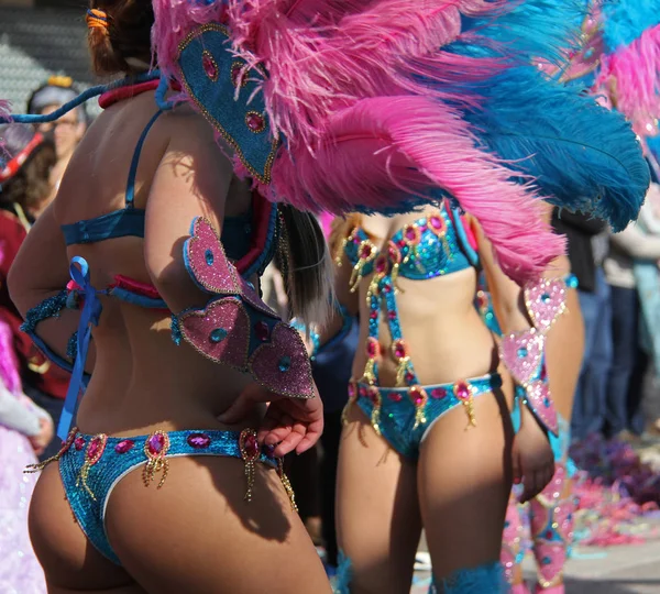 Desfile de Carnaval en Loule, Portugal 2017 — Foto de Stock