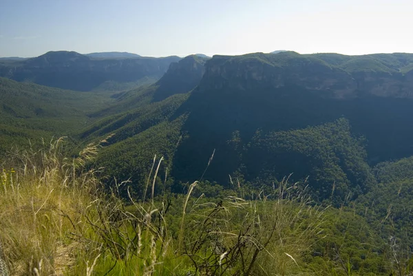 Θέα στο τοπίο της κοιλάδας Grose, NSW, Αυστραλία Φωτογραφία Αρχείου