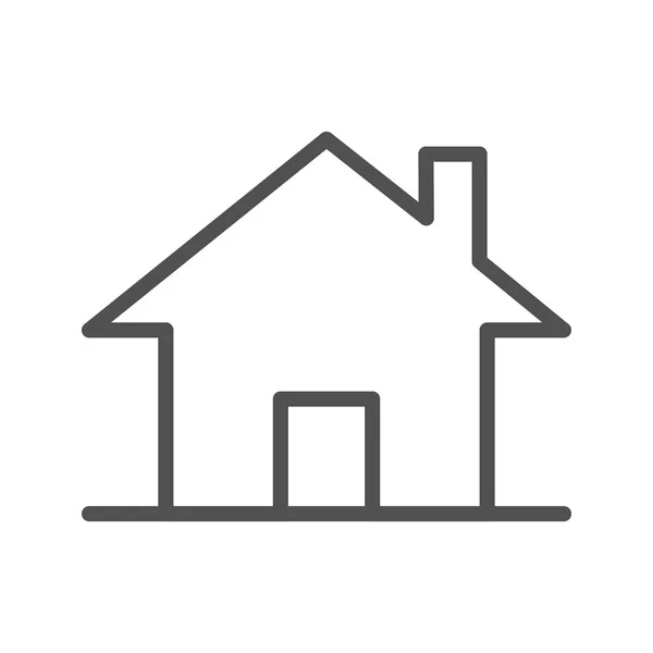 Home line icon — Stock Vector