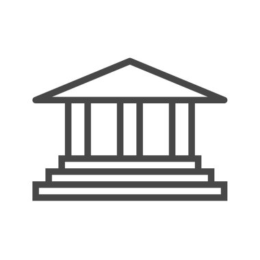 Banka oluşturma vektör simgesi