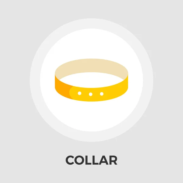 Collar Vector Flat Icon — Stock Vector