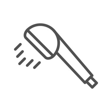 Duş çizgisi simgesi