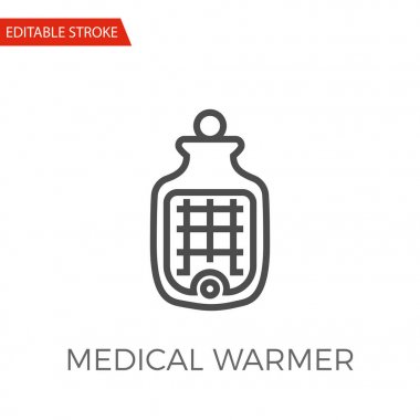 Tıbbi Isıtıcı Vektör Simgesi