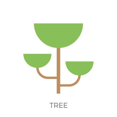 Düz Ağaç Simgesi