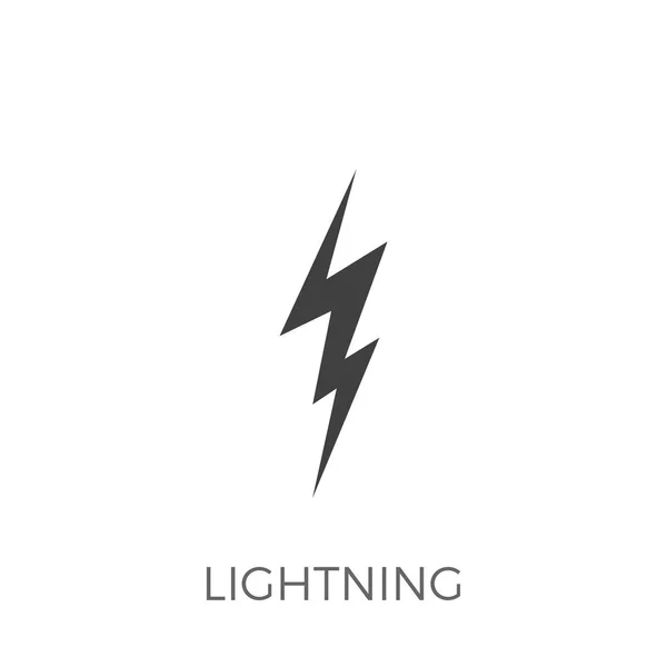 Lightningベクトルアイコン — ストックベクタ