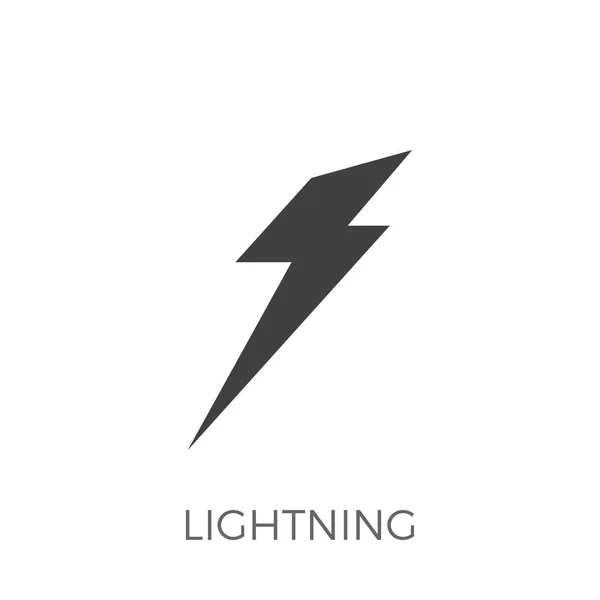 Lightningベクトルアイコン — ストックベクタ