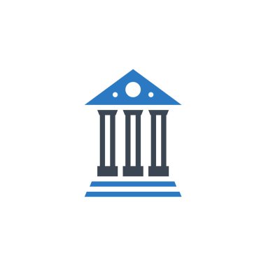 Bankayla ilgili vektör simgesi.
