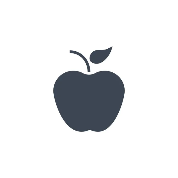 Apple-bezogenes Vektor-Glyphen-Symbol. — Stockvektor