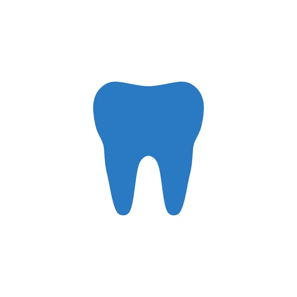 Tooth related vector glyph icon. — Stock Vector