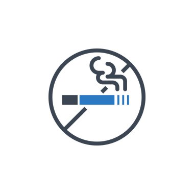 Sigara içmeyle ilgili vektör simgesi yok.