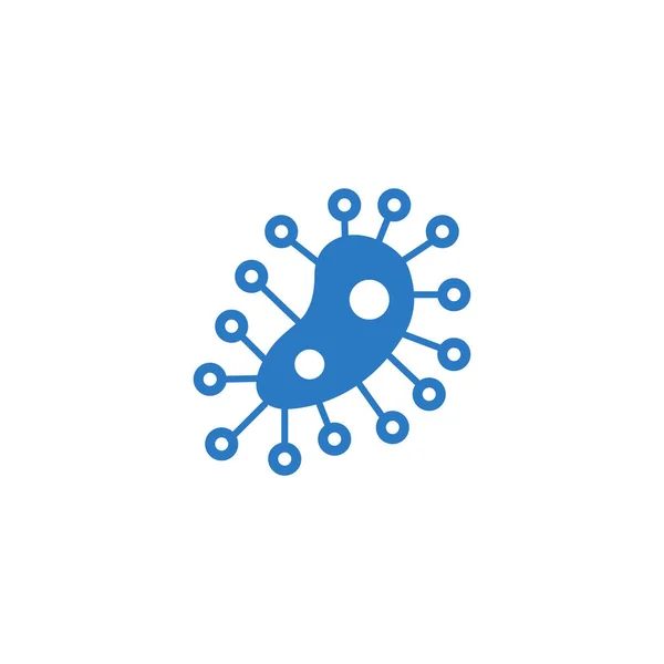 Microbe gerelateerd vector glyph icoon. — Stockvector