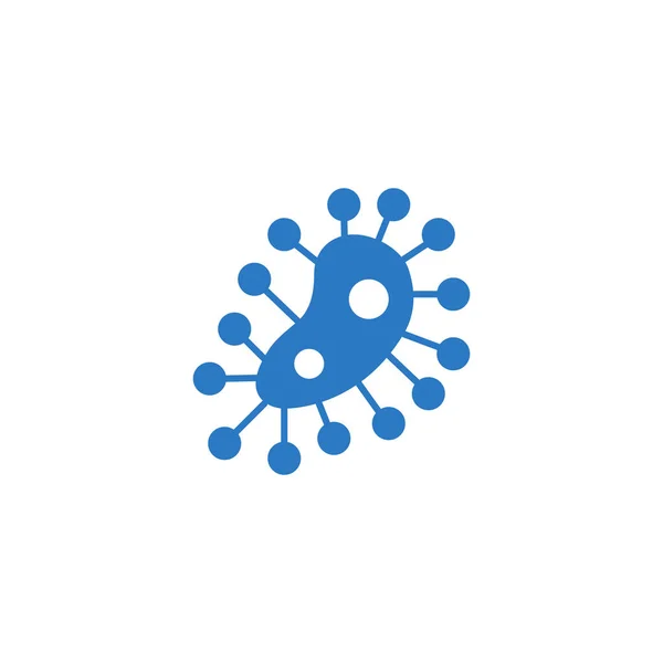 Microbe related vector glyph icon. — 스톡 벡터