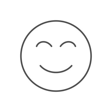 Paniğe kapılma vektör ince çizgi simgesi.