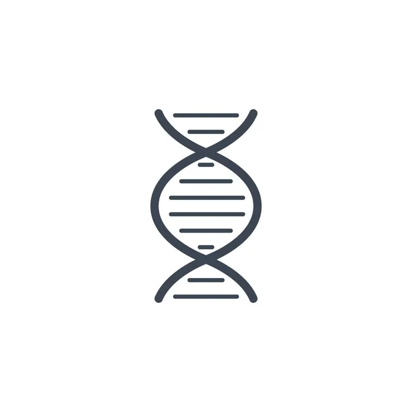 DNA related vector glyph icon. — Stock Vector