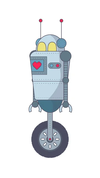 Illustration vectorielle de robot . — Image vectorielle