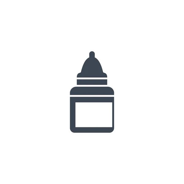 Eye Drops related vector glyph icon. — 스톡 벡터