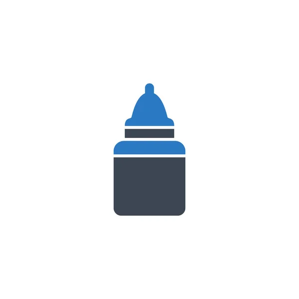 Eye Drops related vector glyph icon. — 스톡 벡터