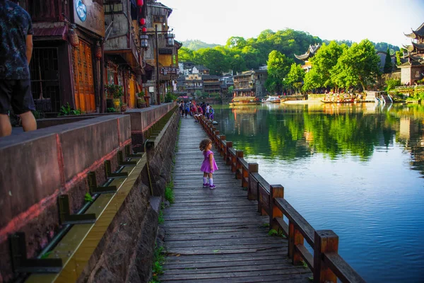 Fenghuang Oude Stad China — Stockfoto