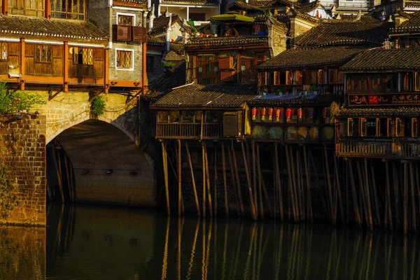 Fenghuang Oude Stad China — Stockfoto