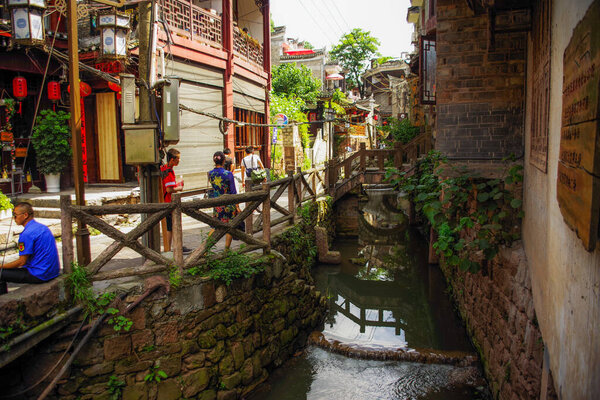 Fenghuang ancient city in China