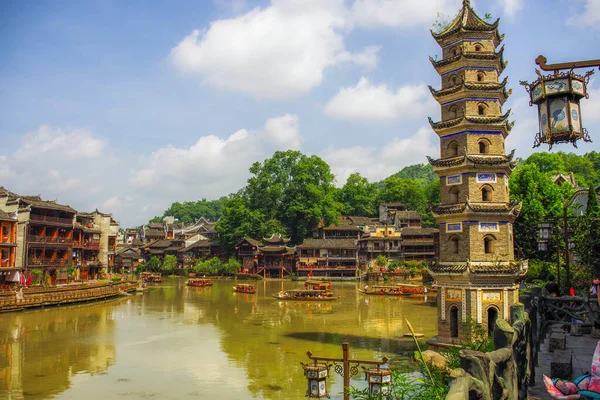 Fenghuang Oude Stad China — Stockfoto