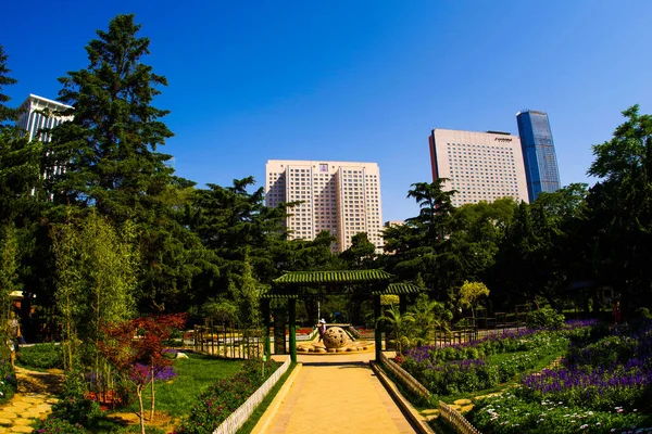 Liaodong Yarımadası Nda Dalian Yoğunluğu — Stok fotoğraf