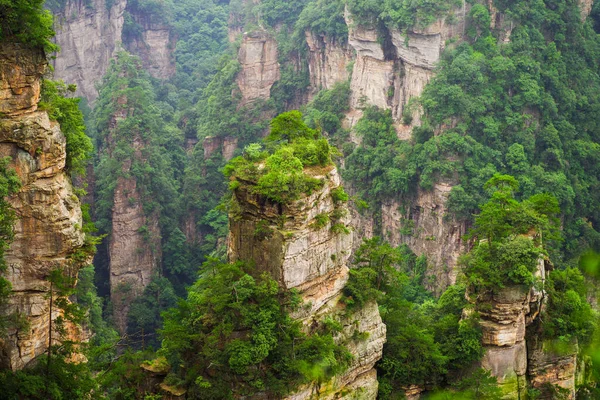 Montagne Falaise Zhangjiajie Wulingyuan Hunan Chine — Photo