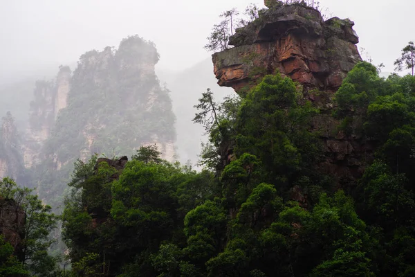 Zhangjiajie Útes Hora Wulingyuan Hunan Čína — Stock fotografie