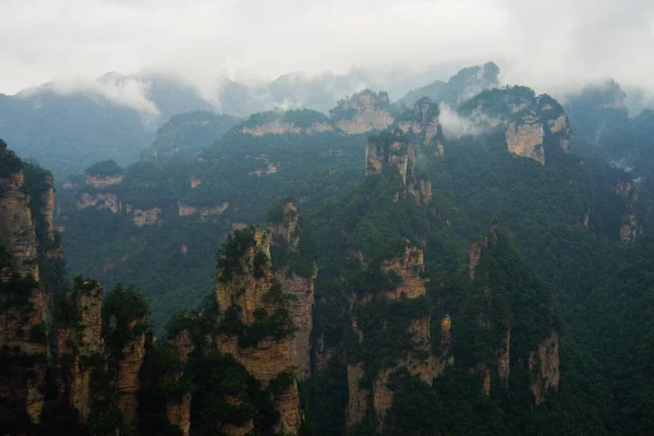 Zhangjiajie Útes Hora Wulingyuan Hunan Čína — Stock fotografie