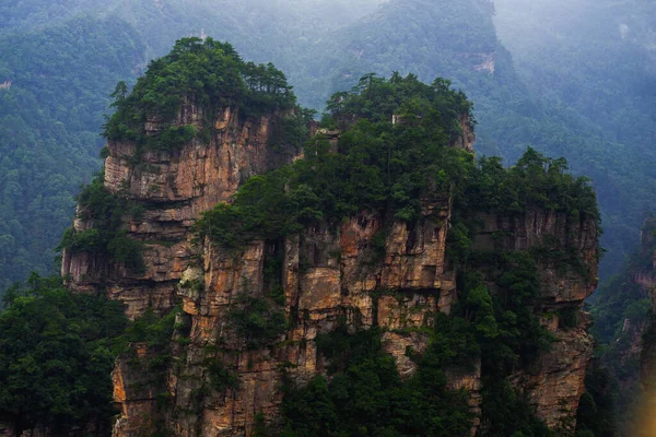 Montagne Falaise Zhangjiajie Wulingyuan Hunan Chine — Photo