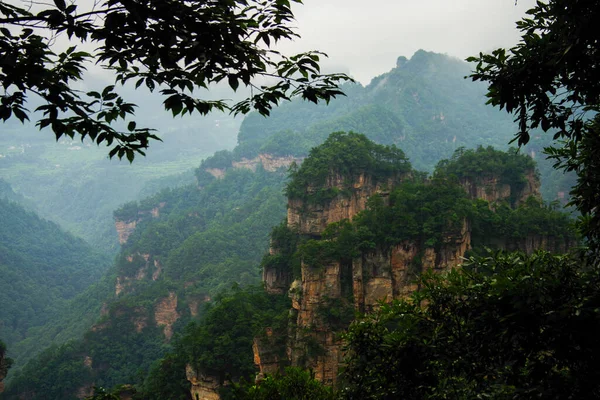 Zhangjiajie Útes Hora Wulingyuan Hunan Čína — Stock fotografie