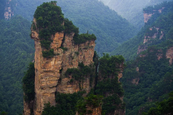 Zhangjiajie Montanha Penhasco Wulingyuan Hunan China — Fotografia de Stock