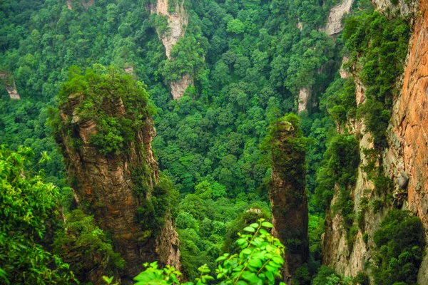 武陵源湖南中国で張家界崖の山 — ストック写真