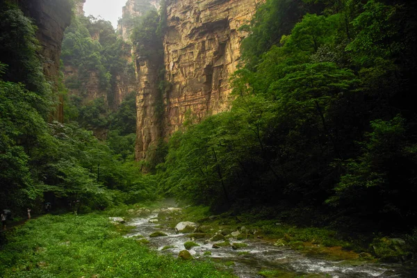 Zhangjiajie Cliff Mountain Wulingyuan Hunan China — Stock Photo, Image