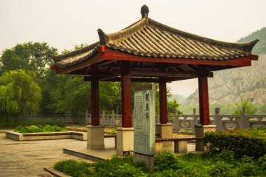 Henan eyaletinin batısında Luoyang yoğunluğu