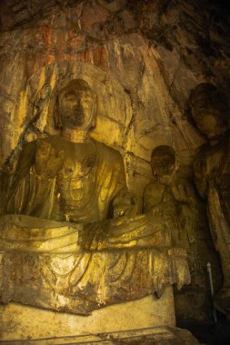 Henan eyaletinin batısında Luoyang yoğunluğu