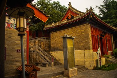 Henan eyaletinin batısında Luoyang yoğunluğu
