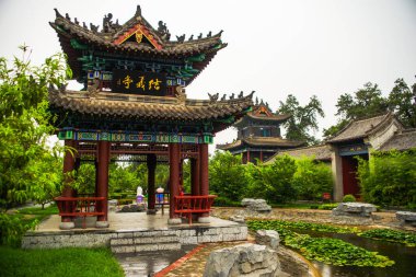 Henan eyaletinin batısında Luoyang yoğunluğu